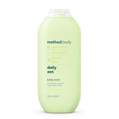 Method Daily Zen Body Wash, 18 oz, Paraben-Free