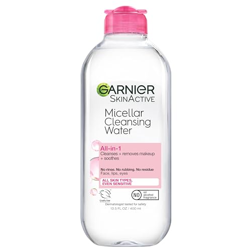 Garnier Micellar Water Cleanser & Makeup Remover, 13.5 Fl Oz