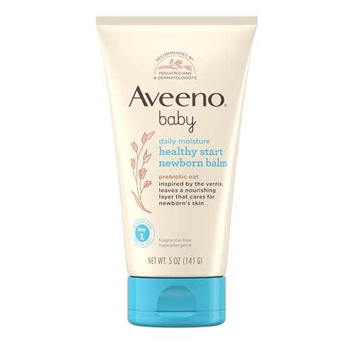 Aveeno Baby Nourishing Balm, Hypoallergenic, Fragrance-Free, 5 oz