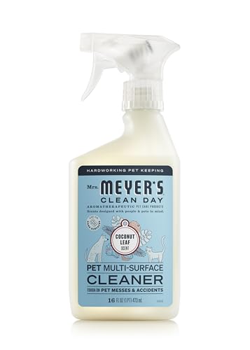 Mrs. Meyer's Pet Cleaner, Coconut Leaf, 16oz