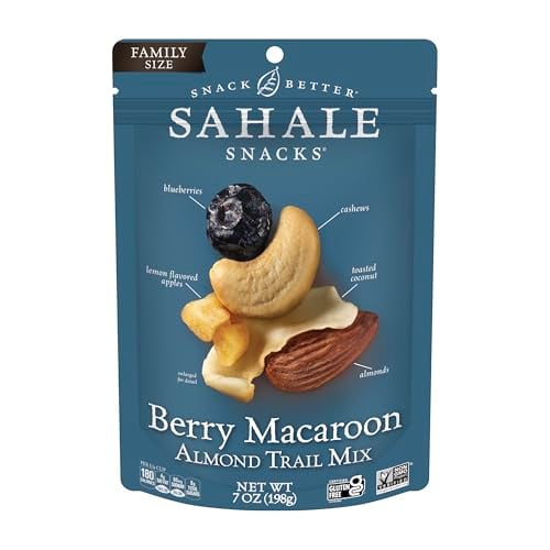 Sahale Berry Macaroon Almond Trail Mix, 7 oz, Non-GMO