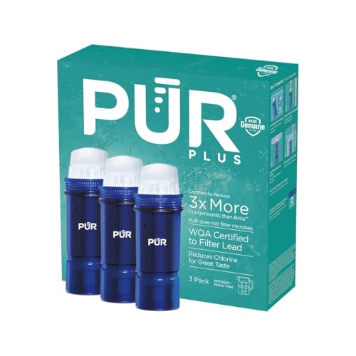 PUR Water Filter Replacement, 6-Month Supply, 3-Pack