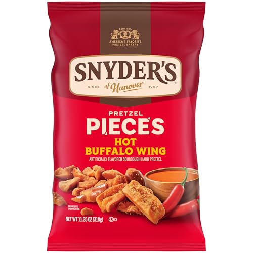 Snyder's Hot Buffalo Wing Pretzel Pieces, 11.25 Oz
