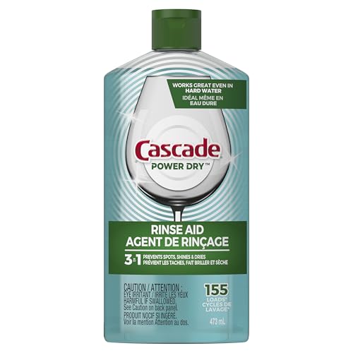 Cascade Dishwasher Rinse Aid, 16 fl oz