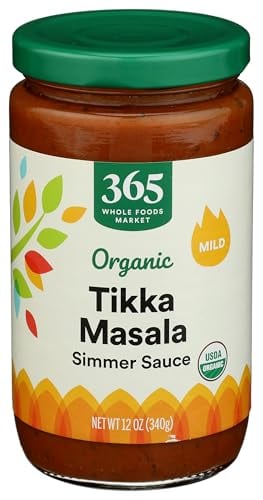 Organic Tikka Masala Sauce, 12oz – 365 by Whole Foods