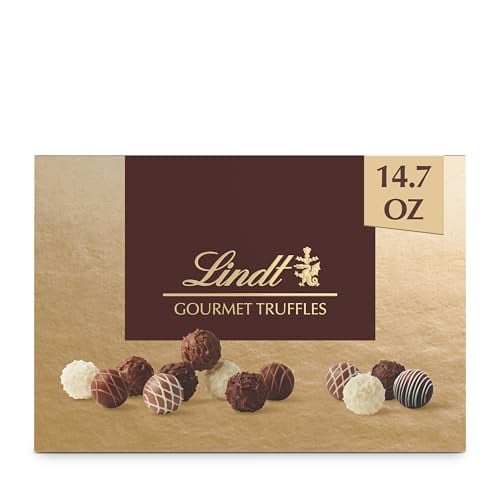 Lindt Assorted Chocolate Truffles Gift Box, 14.7 oz