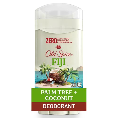 Old Spice Aluminum-Free Deodorant, Fiji Coconut Scent, 3.0 oz
