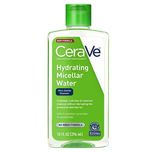 CeraVe Hydrating Micellar Water Cleanser & Makeup Remover, 10 oz.