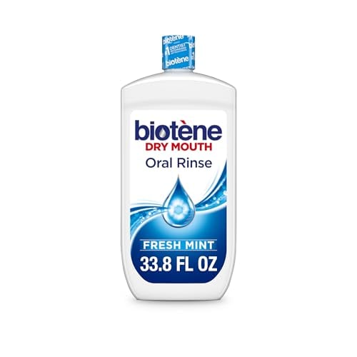 Biotène Dry Mouth Rinse, Fresh Mint 33.8 fl oz