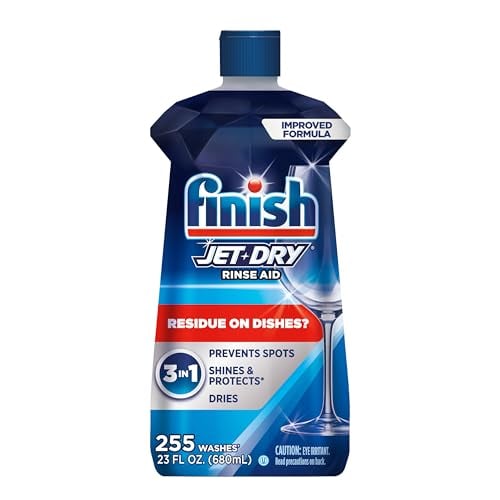 Finish Jet-Dry Rinse Aid, Prevents Spots & Residues, 23 oz.