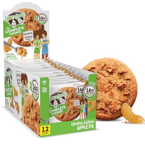Lenny & Larry's Apple Pie Protein Cookies, Vegan, Pack of 12
