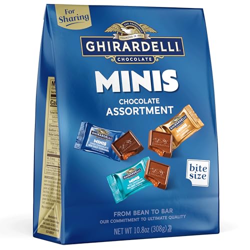 GHIRARDELLI Mini Chocolate Assortment, 10.8 oz Bag