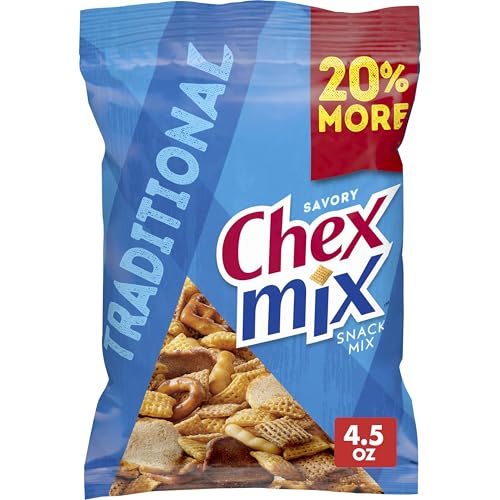 Chex Mix Savory Traditional Snack Mix, 4.5 OZ