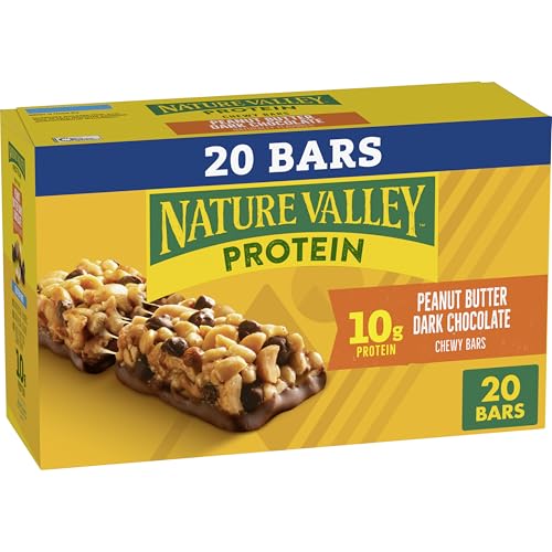 Nature Valley Protein Bars, Peanut Butter Chocolate, 20 Pack