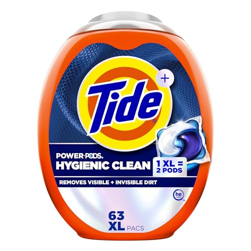 Tide PODS Laundry Detergent, Original Scent, 63 Count