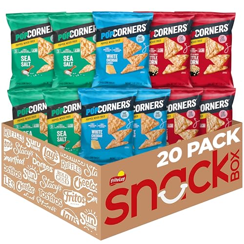 PopCorners Core 3 Flavor Variety Pack, 20 Pack, Kosher