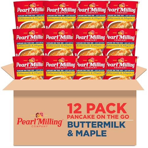Pearl Milling Pancake Cups, Maple Syrup, 2.11 oz, 12-Pack