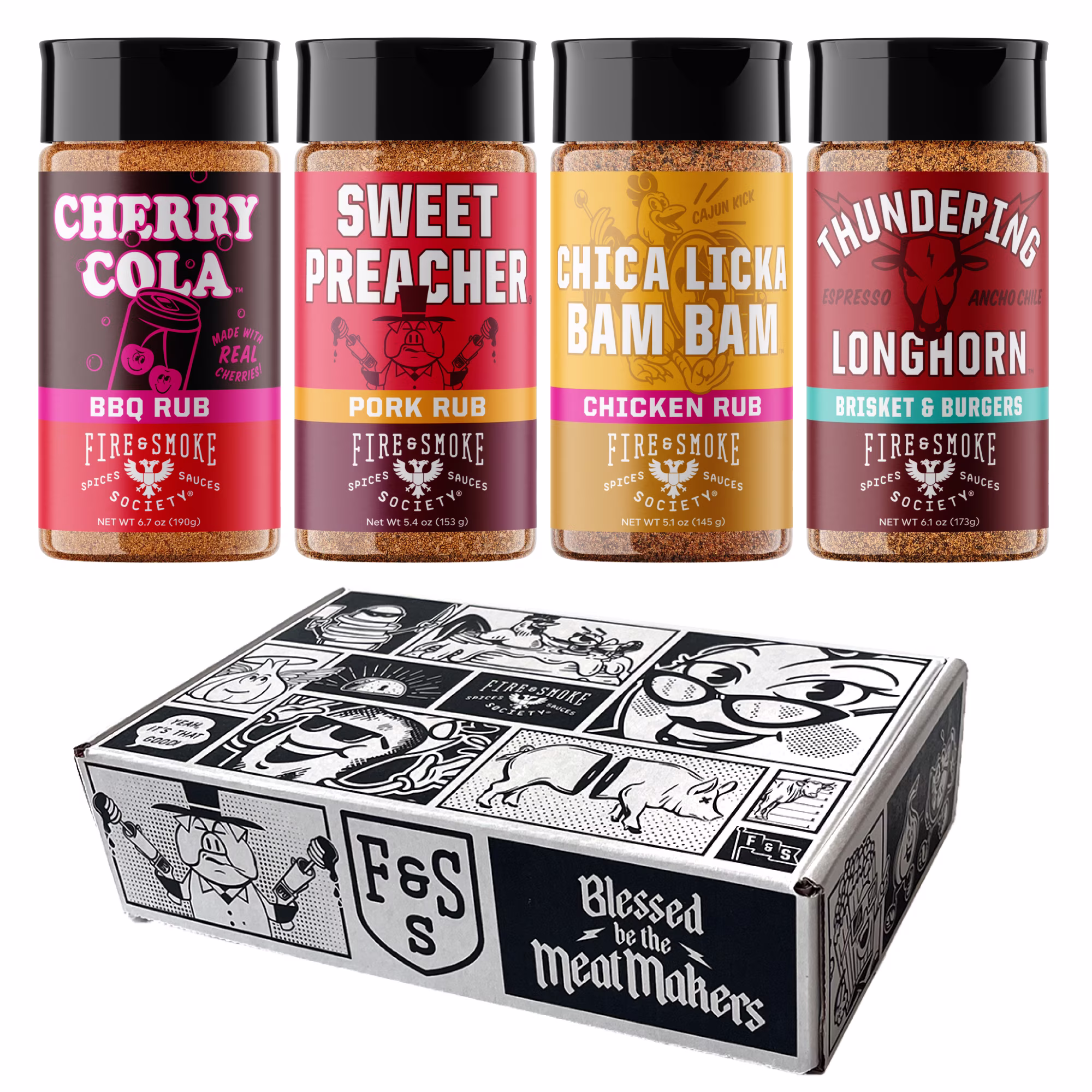 Fire & Smoke Society Grill Master Blends Variety