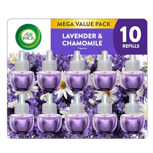 Air Wick Lavender Chamomile Oil Refill, 10 Pack