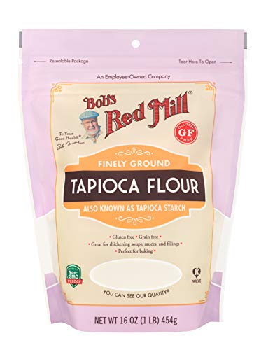 Bob's Red Mill Tapioca Flour, 16oz - Non GMO, Vegan, Paleo, Kosher