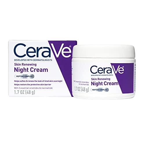 CeraVe Night Cream with Niacinamide & Peptides, 1.7 oz