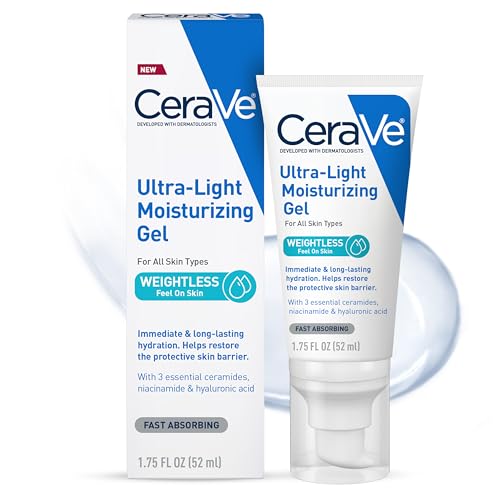 CeraVe Ultra-Light Gel Moisturizer with Ceramides, 1.75 FL Oz