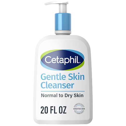 Cetaphil Hydrating Face Wash for Dry to Normal Skin, 20 oz
