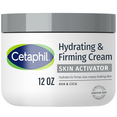 Cetaphil Hydrating & Firming Body Cream, 12oz, Anti-Aging Skincare