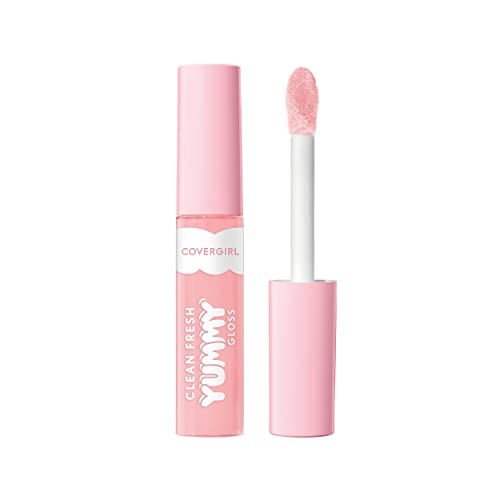 COVERGIRL Vegan Lip Gloss, Sheer Coconut Scent
