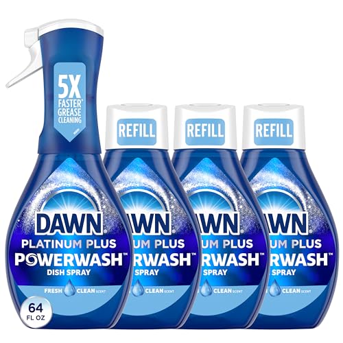 Dawn Powerwash Dish Spray Bundle, Fresh Scent, 4-Pack