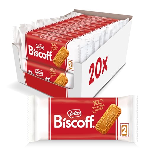 Lotus Biscoff Vegan Cookies, 20 Pack Dispenser Box