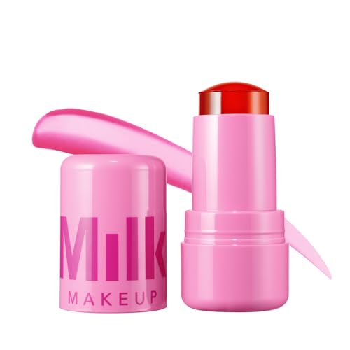 Milk Makeup Cooling Water Jelly Tint – Sheer Lip & Cheek Stain, Fresh Pink, 0.17 oz