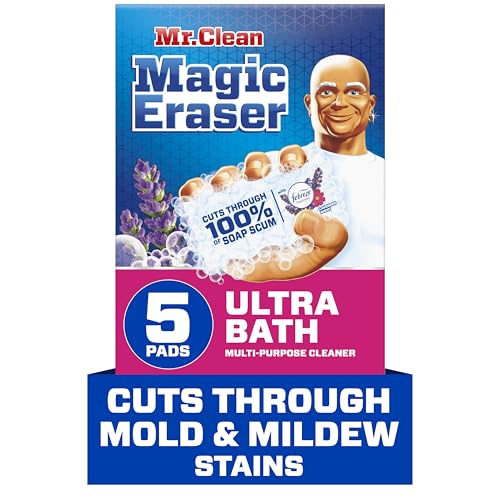 Mr. Clean Magic Eraser, Lavender Scent, 5ct