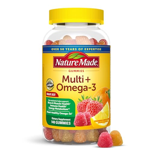 Nature Made Omega-3 Multivitamin Gummies, 70-Day Supply
