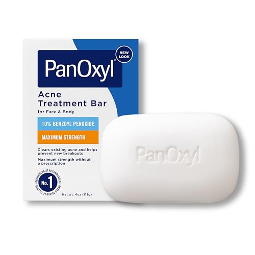 PanOxyl 10% Benzoyl Peroxide Acne Treatment Bar, 4 oz.